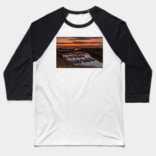 Seaham Harbour Marina Baseball T-Shirt